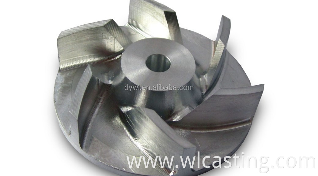 pump impellers stainless steel casting machine